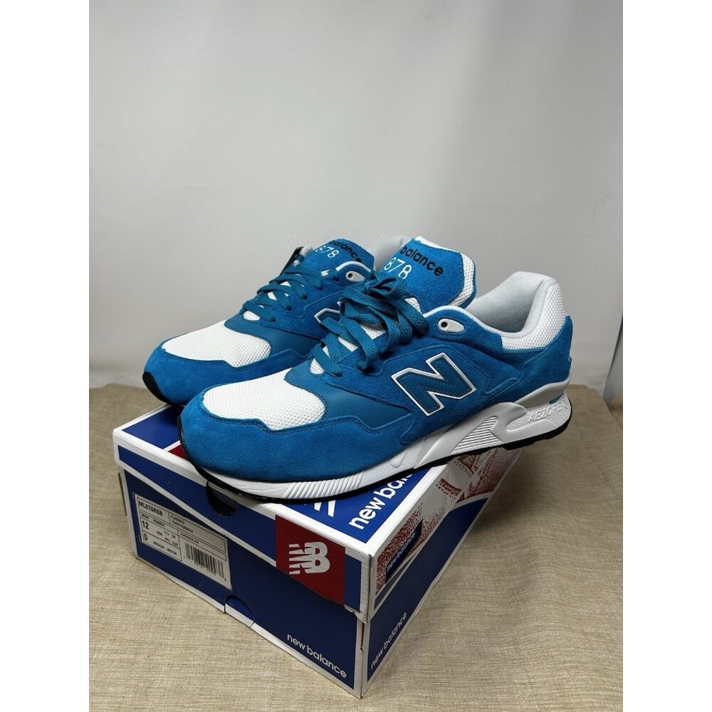 New Balance 878 TEAL Blue Abzorb Sneakers Men’s Size 12D ML878RSB - Picture 1 of 6